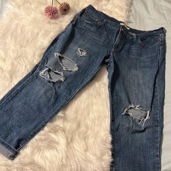 Levi's Denim - Levi’s Boyfriend Distressed Jeans